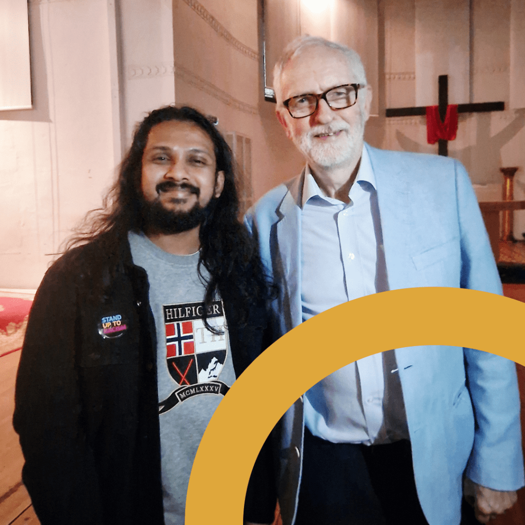 With Mr. Jeremy Corbyn